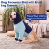 image:imageLelepet Dog Neck Surgery Recovery Suit Dog Front Leg Protector Blue 3XLNavyBlue