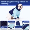 image:imageLelepet Dog Neck Surgery Recovery Suit Dog Front Leg Protector Blue 3XLNavyBlue