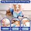 image:imageLelepet Dog Neck Surgery Recovery Suit Dog Front Leg Protector Blue 3XLNavyBlue