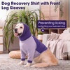 image:imageLelepet Dog Neck Surgery Recovery Suit Dog Front Leg Protector Blue 3XLPurple