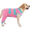 image:imageLelepet Dog Recovery Suit SpayNeuter Surgery Onesie for Dogs Pink XLPink