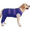 image:imageLelepet Dog Recovery Suit SpayNeuter Surgery Onesie for Dogs Pink XLPurple