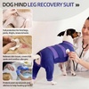 image:imageLelepet Dog Recovery Suit SpayNeuter Surgery Onesie for Dogs Pink XLPurple