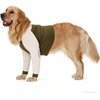image:imageLelepet Dog Recovery Suit for Front Legs Dog Sleeve to Stop Licking Black LArmy Green