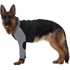 image:imageLelepet Dog Recovery Suit for Front Legs Dog Sleeve to Stop Licking Black LBlack