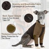 image:imageLelepet Dog Recovery Suit for Front Legs Dog Sleeve to Stop Licking Black LBrown