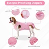 image:imageLelepet Dog Reusable Diapers Female for in Heat Incontinence Purple LPink