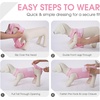 image:imageLelepet Dog Reusable Diapers Female for in Heat Incontinence Purple LPink