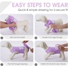 image:imageLelepet Dog Reusable Diapers Female for in Heat Incontinence Purple LPurple