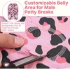 image:imageLelepet Dog Surgical Recovery Suit Male Female Anti Licking Dog OnesiePink Leopard