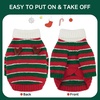image:imageLelepet Dog Sweaters Christmas Warm Fleece Dog Outfit for Winter LRed1