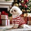 image:imageLelepet Dog Sweaters Christmas Warm Fleece Dog Outfit for Winter LRed2