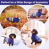 image:imageLelepet Mini Dachshund Sweater with Leash Hole Dachshund Clothes Red XSBlue