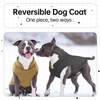 image:imageLelepet Reversible Dog Coat Windproof Dog Puffer Jacket Lightweight VestGray