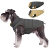 image:imageLelepet Reversible Dog Coat Windproof Dog Puffer Jacket Lightweight VestGray
