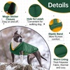 image:imageLelepet Reversible Dog Coat Windproof Dog Puffer Jacket Lightweight VestGreen