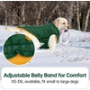image:imageLelepet Reversible Dog Coat Windproof Dog Puffer Jacket Lightweight VestGreen