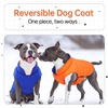 image:imageLelepet Reversible Dog Coat Windproof Dog Puffer Jacket Lightweight VestOrange