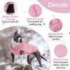 image:imageLelepet Reversible Dog Coat Windproof Dog Puffer Jacket Lightweight VestPink