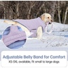 image:imageLelepet Reversible Dog Coat Windproof Dog Puffer Jacket Lightweight VestPurple