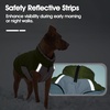 image:imageLelepet Warm Dog CoatWaterproof Dog Winter JacketAdjustable amp ReflectiveArmy Green