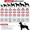 image:imageLelepet Waterproof Dog Coats Winter Dog Jacket with Harness Red LRed