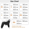 image:imageLelepet Waterproof Dog Raincoat Hooded Dog Rain Jacket for Large DogsBlack