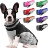 image:imageLelepet Dog Coat Warm Dog Winter Coat Waterproof Dogs Jacket with HarnessBlack