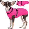 image:imageLelepet Dog Coat for Large Dogs Waterproof Dog Jacket with Harness Built inRose Red