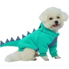 image:imageLelepet Dog Dinosaur Costume Large Dog Halloween Costume Warm Fleece HoodieBlue