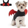 image:imageLelepet Dog Halloween Costume Bat Wing Halloween Pet Costume Black SBlack