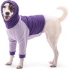 image:imageLelepet Dog Neck Surgery Recovery Suit Dog Front Leg Protector Blue 3XLPurple