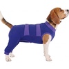 image:imageLelepet Dog Recovery Suit SpayNeuter Surgery Onesie for Dogs Pink XLPurple