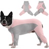 image:imageLelepet Dog Suit for Surgery Recovery Full Body Anti Licking Dog OnesiePink