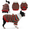 image:imageLelepet Dog Sweaters Christmas Warm Fleece Dog Outfit for Winter LRed1