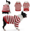image:imageLelepet Dog Sweaters Christmas Warm Fleece Dog Outfit for Winter LRed2