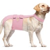 image:imageLelepet Female Dog Diapers for HeatEscapeProof Dog Diaper with SuspendersPink