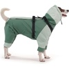 image:imageLelepet Waterproof Dog Coat with Harness Full Body Jacket for DogsGreen