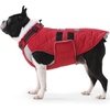 image:imageLelepet Waterproof Dog Coats Winter Dog Jacket with Harness Red LRed