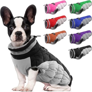 image:imageLelepet Dog Coat Warm Dog Winter Coat Waterproof Dogs Jacket with HarnessBlack