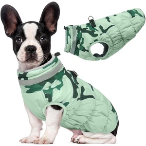 image:imageLelepet Dog Coat Warm Dog Winter Coat Waterproof Dogs Jacket with HarnessMint Camo