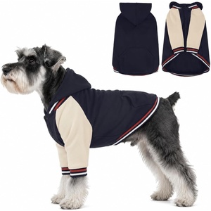 image:imageLelepet Dog Hoodie Warm Fleece Dog Sweater for Small Medium Large Dogs XXLNavy Blue
