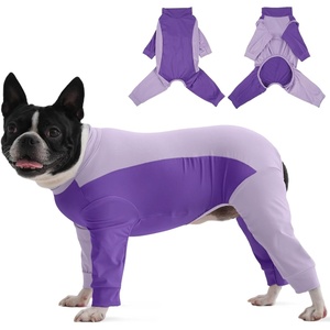 image:imageLelepet Dog Suit for Surgery Recovery Full Body Anti Licking Dog OnesiePurple