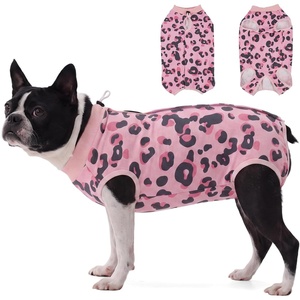 image:imageLelepet Dog Surgical Recovery Suit Male Female Anti Licking Dog OnesiePink Leopard